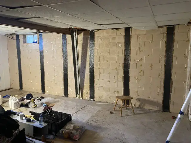 Foundation repair project photo 2
